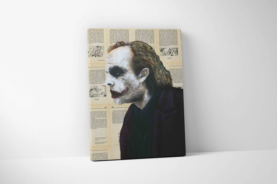 Canvas Print of 'Why so Serious?'