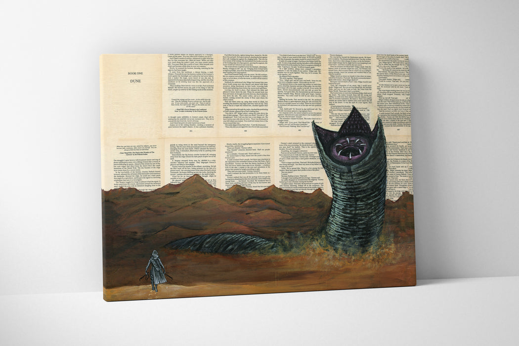 Canvas Print of Dune