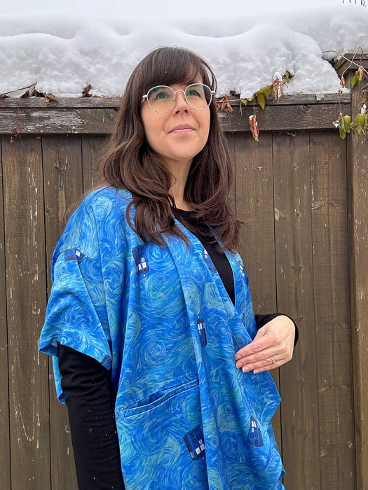 The Doctor Kimono Wrap