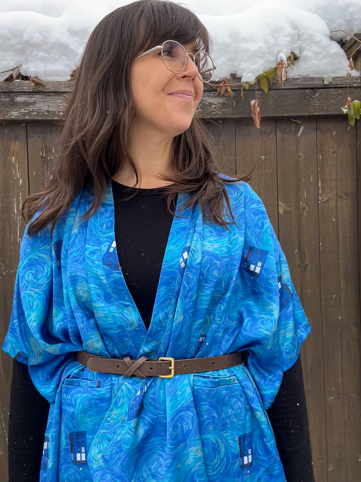 The Doctor Kimono Wrap