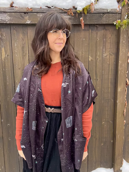 Star Trekking Kimono Wrap