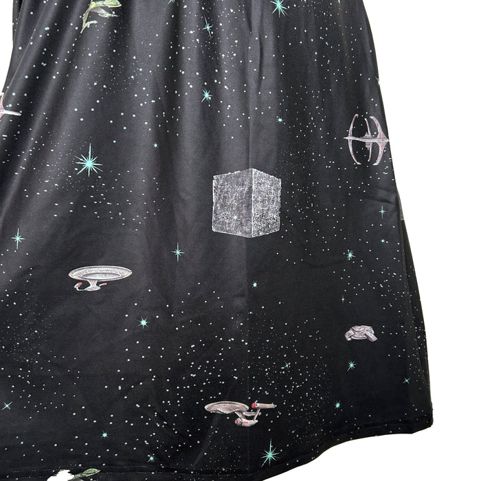 Star Trekking Tie Wrap Dress