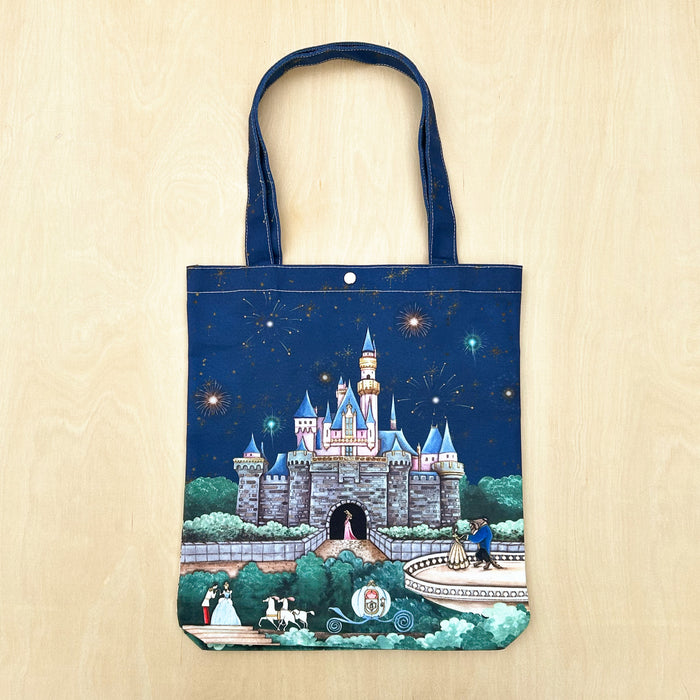 Deluxe Canvas Tote Bag of Happily Ever After