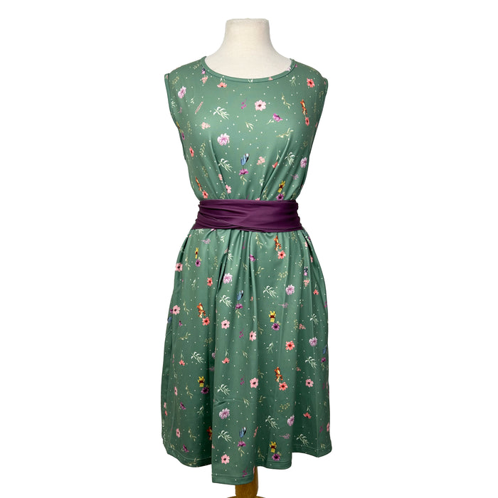 Upside Down* Winnie & Friends Floral Tie Wrap Dress with Pockets